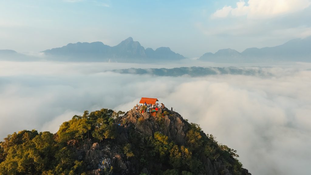 South African mountains beautiful landscape background, green sp