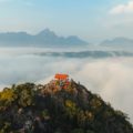 South African mountains beautiful landscape background, green sp