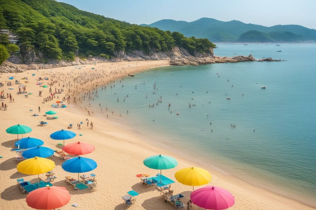 plage corée du sud