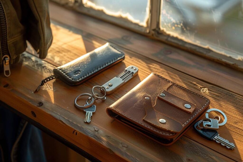 Portefeuille RFID en voyage
