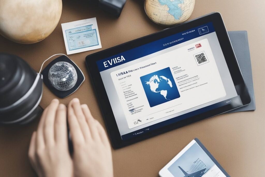 e visa laos