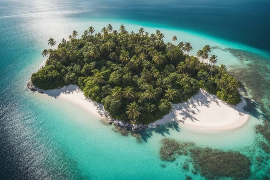 île Eleuthera aux Bahamas