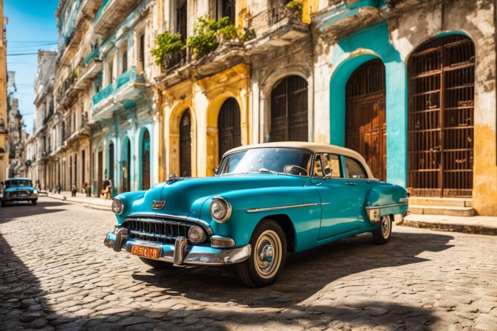 location de voiture à Cuba