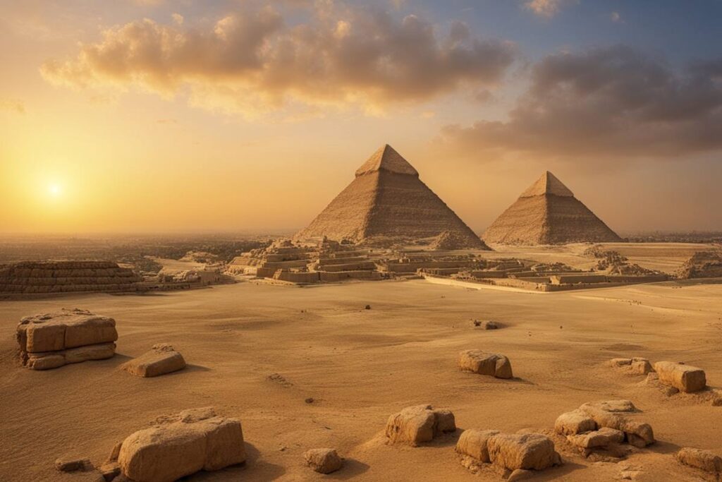 pyramides de Gizeh