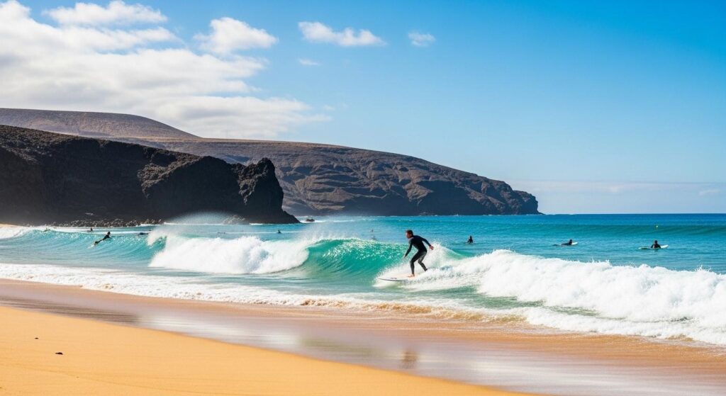 Envie D'aventure ? Le Surf Aux Canaries Lanzarote Va Vous Surprendre Featured Image