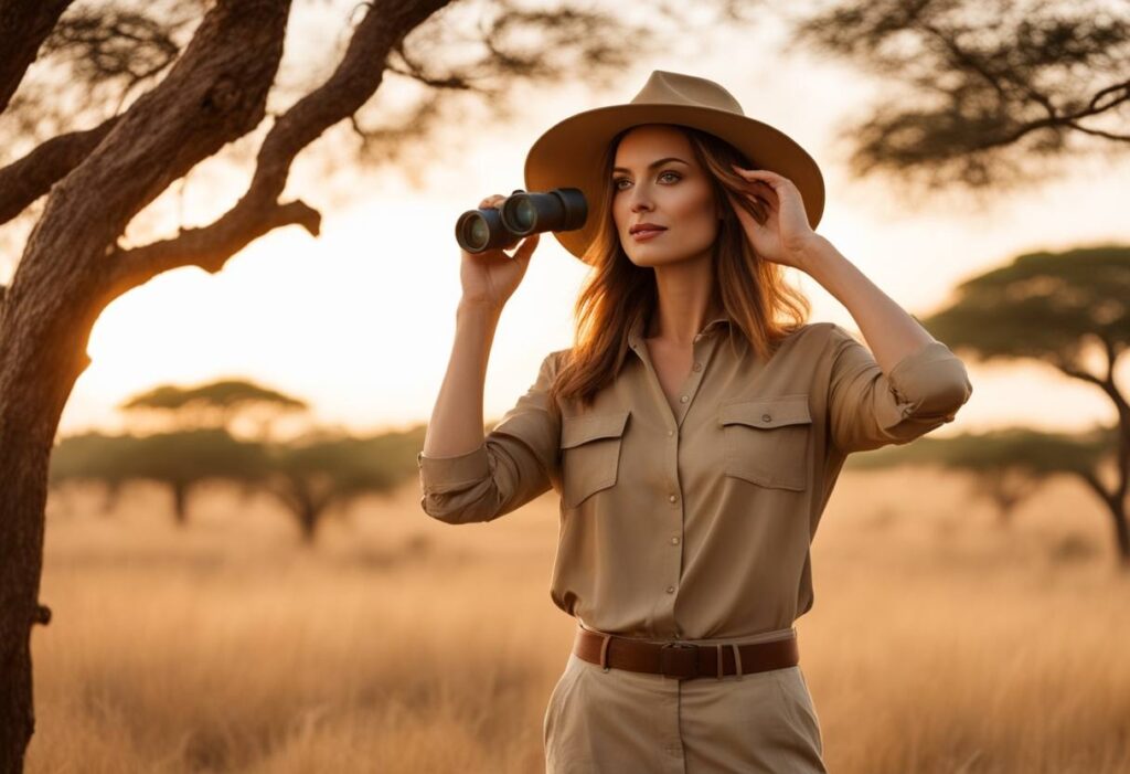 Vêtements safari femme