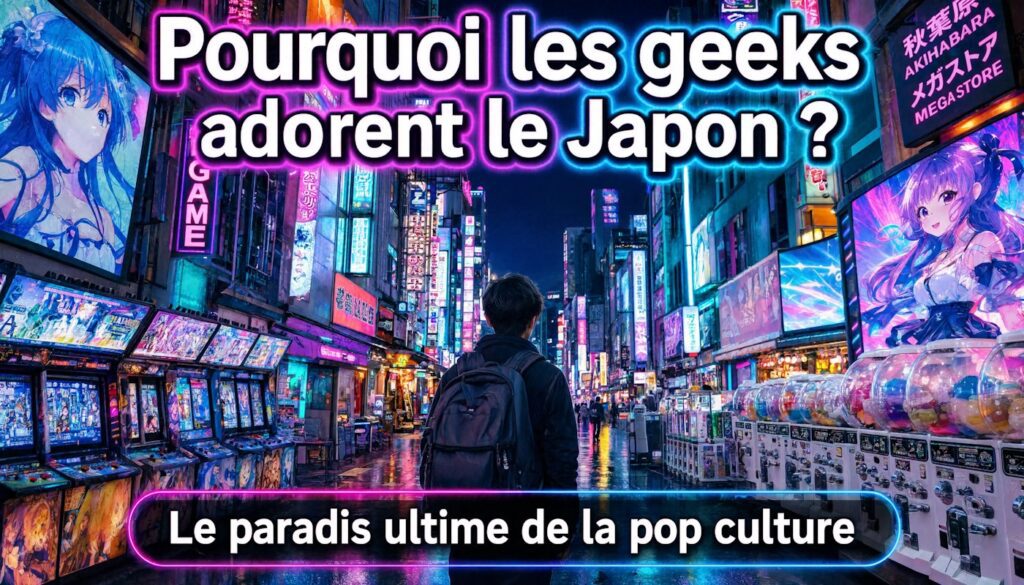 Le Japon, paradis incontournable des passionnés de culture geek