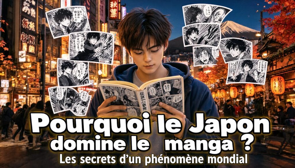 Pourquoi le Japon est considéré comme le pays des mangas ?