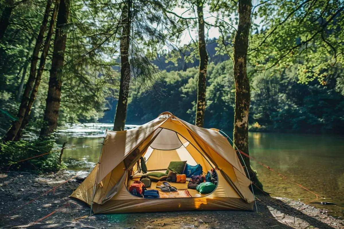 prix emplacement tente camping