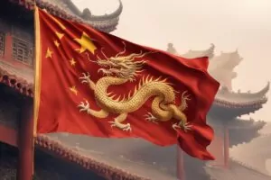 ancien drapeau chine