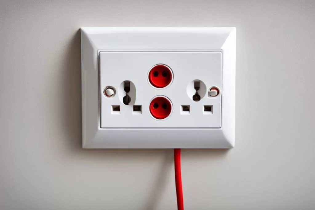chine prise électrique