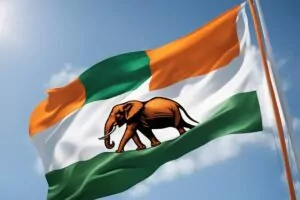 drapeau de la Côte d'Ivoire