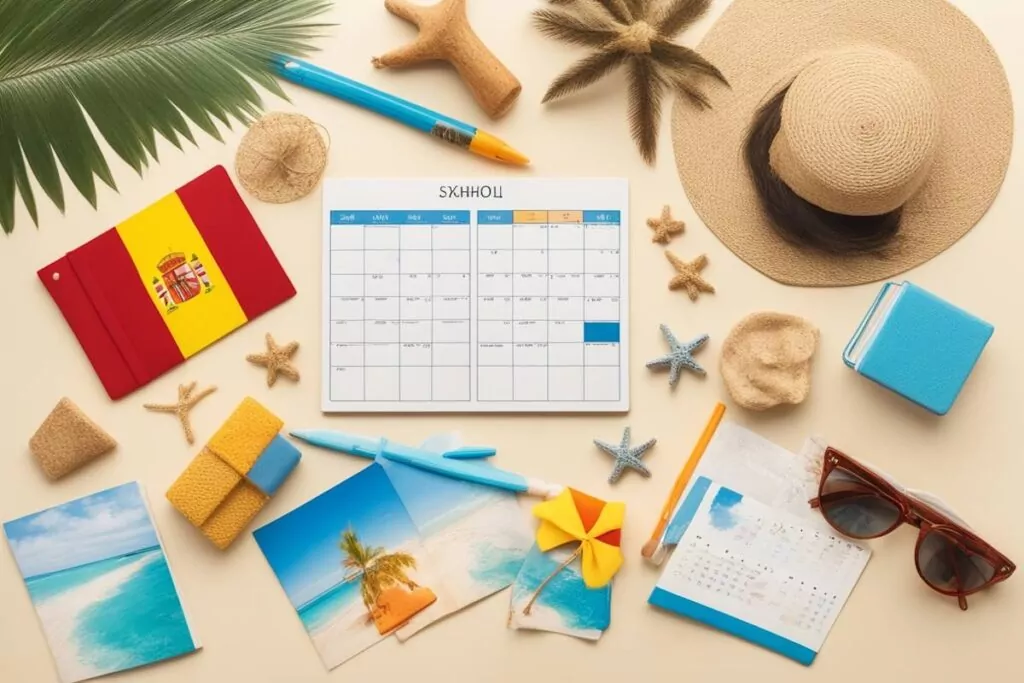 vacances scolaires en Espagne