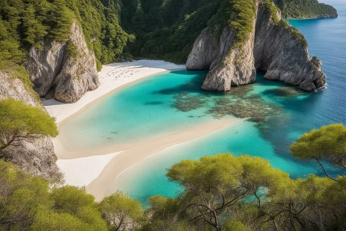plage de Erbaju en corse