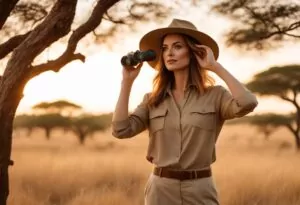 Vêtements safari femme