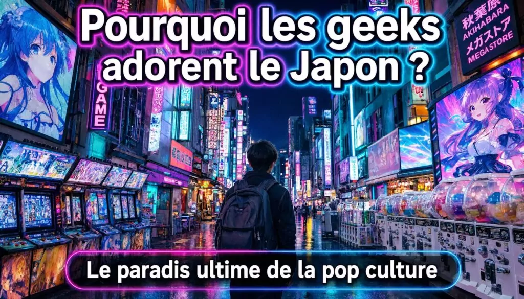 Le Japon, paradis incontournable des passionnés de culture geek